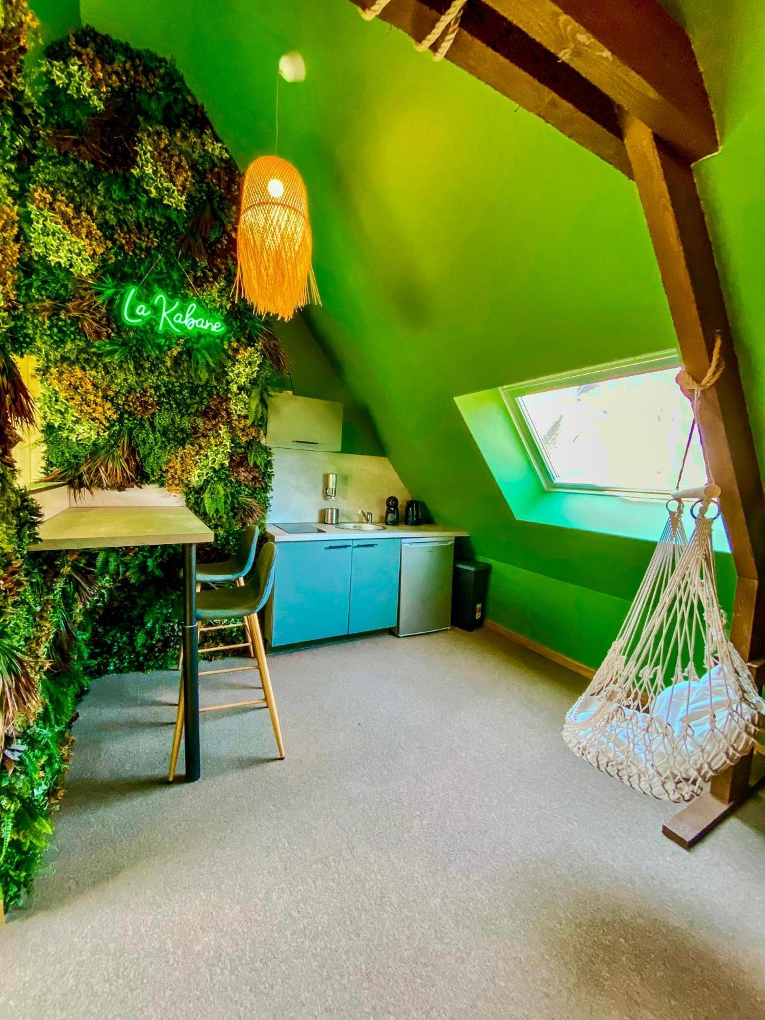 La Kabane , Appartement Proche Centre Et Plage Avec Experience Decoration Jungle Unique 르 포르텔 외부 사진