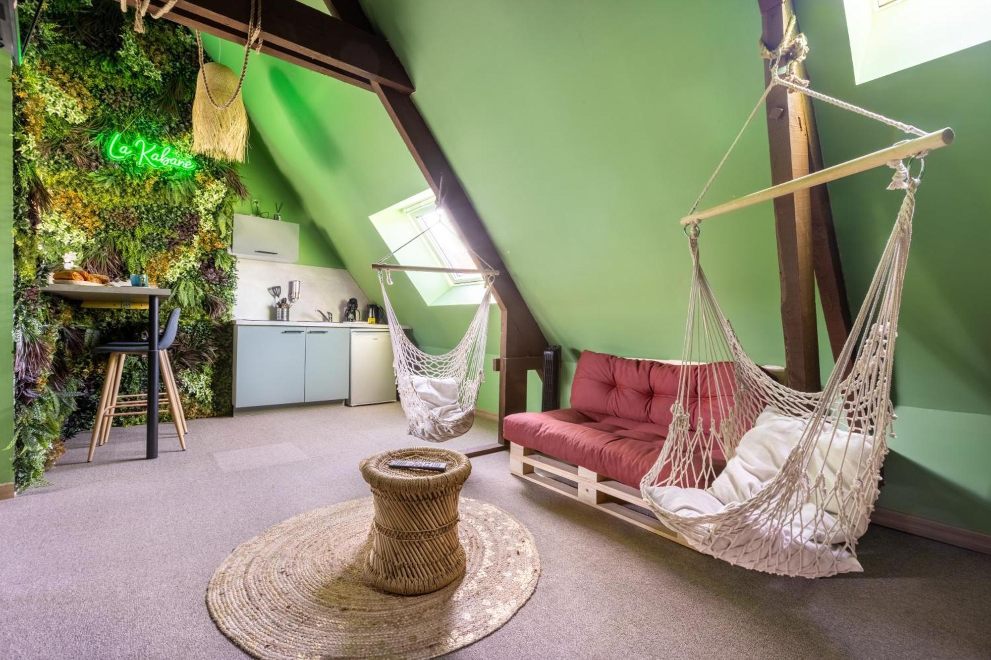 La Kabane , Appartement Proche Centre Et Plage Avec Experience Decoration Jungle Unique 르 포르텔 외부 사진